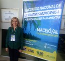 Vereadora Marcia Barbosa  participa do Encontro Nacional de Legislativos e Fórum da Mulher